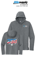 Sport-Tek® PosiCharge® Tri-Blend Wicking Long Sleeve Hoodie - Winsupply Albany NY