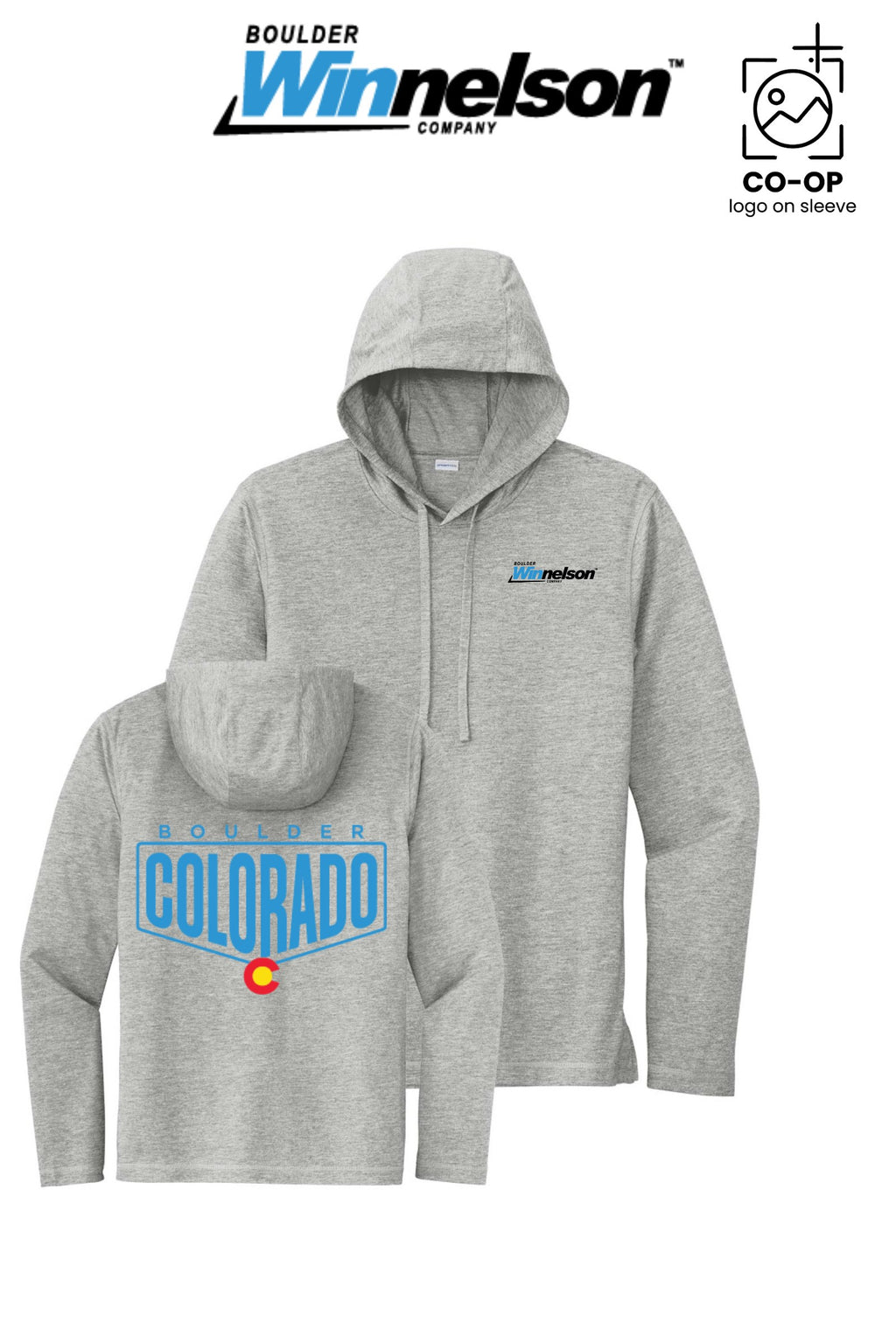 Sport-Tek® PosiCharge® Tri-Blend Wicking Long Sleeve Hoodie - Boulder Winnelson