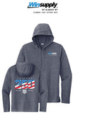 Sport-Tek® PosiCharge® Tri-Blend Wicking Long Sleeve Hoodie - Winsupply Albany NY