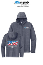 Sport-Tek® PosiCharge® Tri-Blend Wicking Long Sleeve Hoodie - Winsupply Albany NY