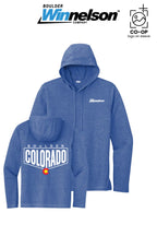 Sport-Tek® PosiCharge® Tri-Blend Wicking Long Sleeve Hoodie - Boulder Winnelson