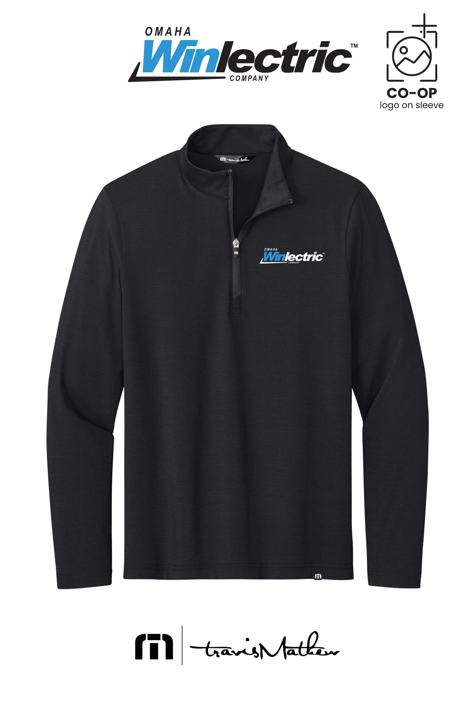 TravisMathew Crestview 1/4-Zip - Omaha Winlectric