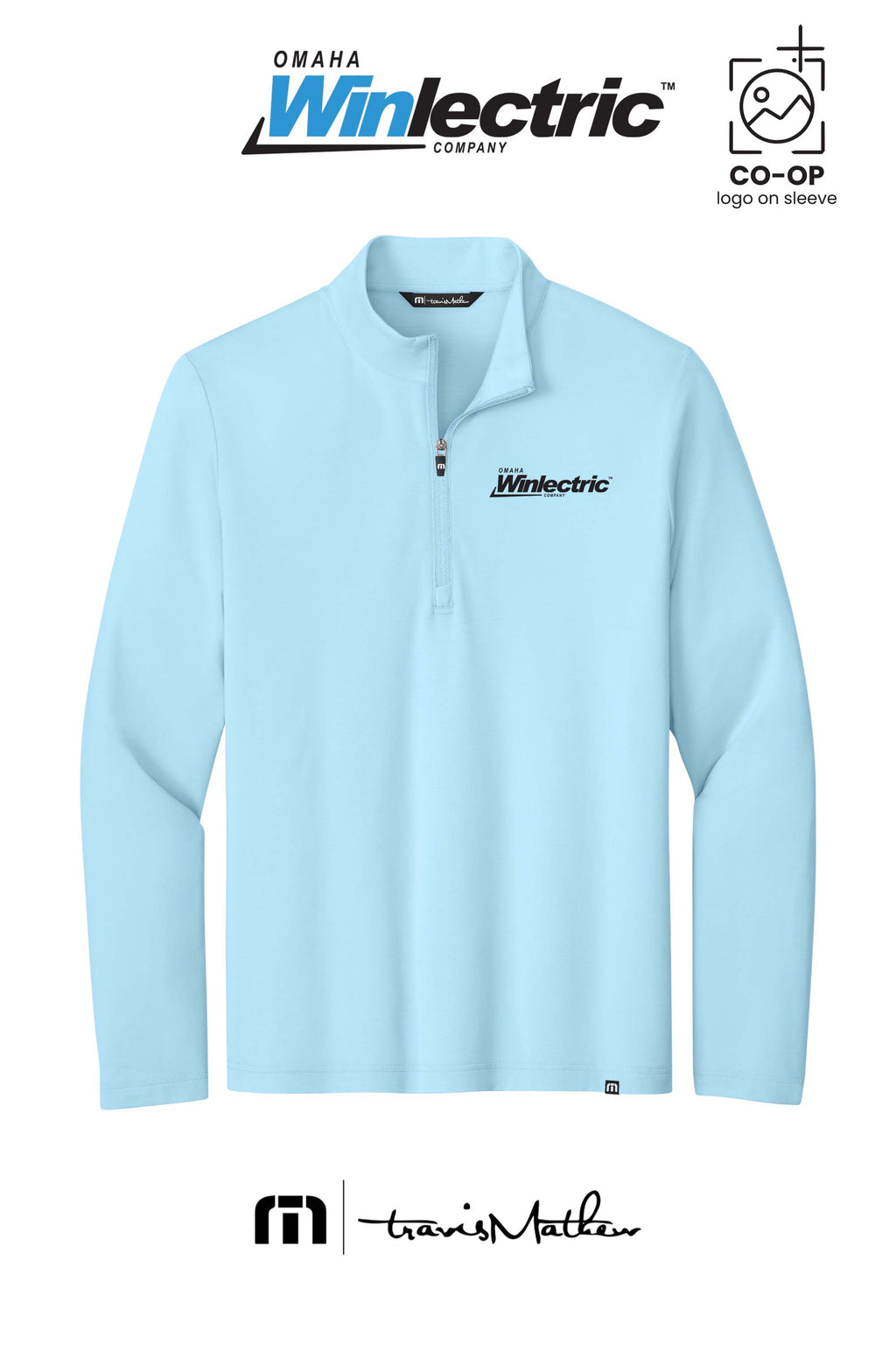 TravisMathew Crestview 1/4-Zip - Omaha Winlectric