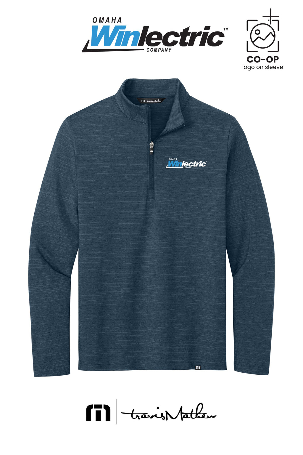 TravisMathew Crestview 1/4-Zip - Omaha Winlectric