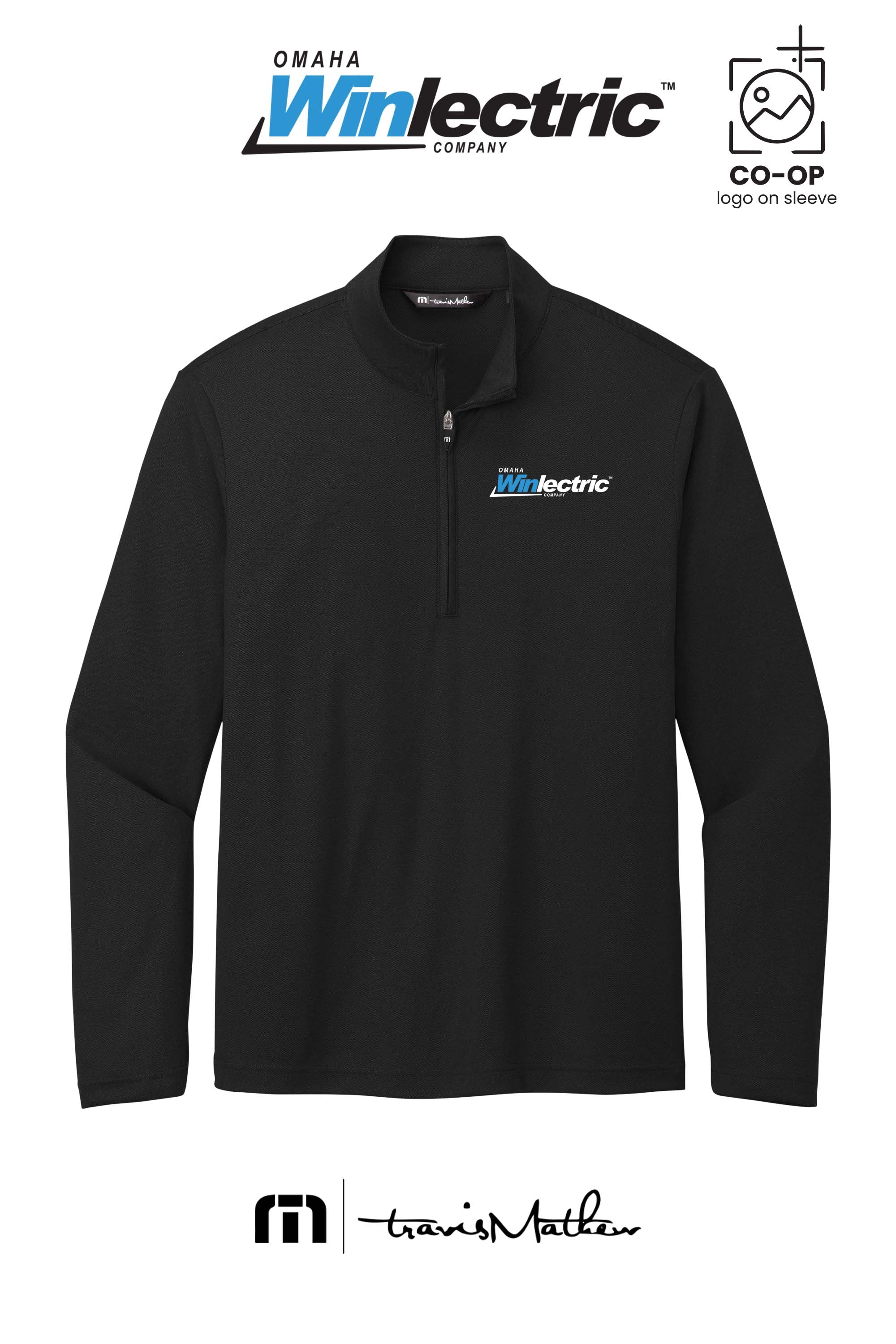 TravisMathew Coto Performance 1/4-Zip - Omaha Winlectric