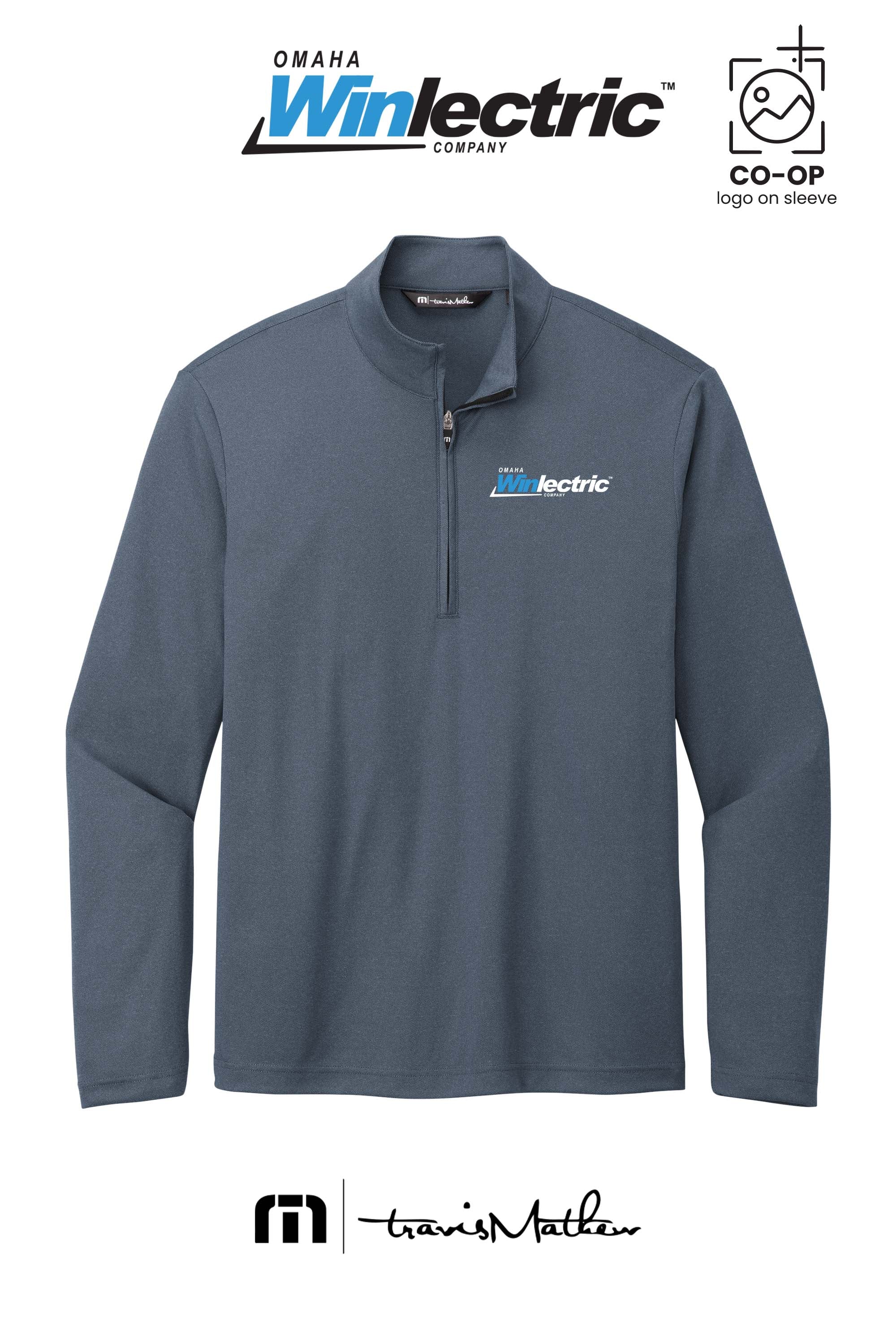 TravisMathew Coto Performance 1/4-Zip - Omaha Winlectric