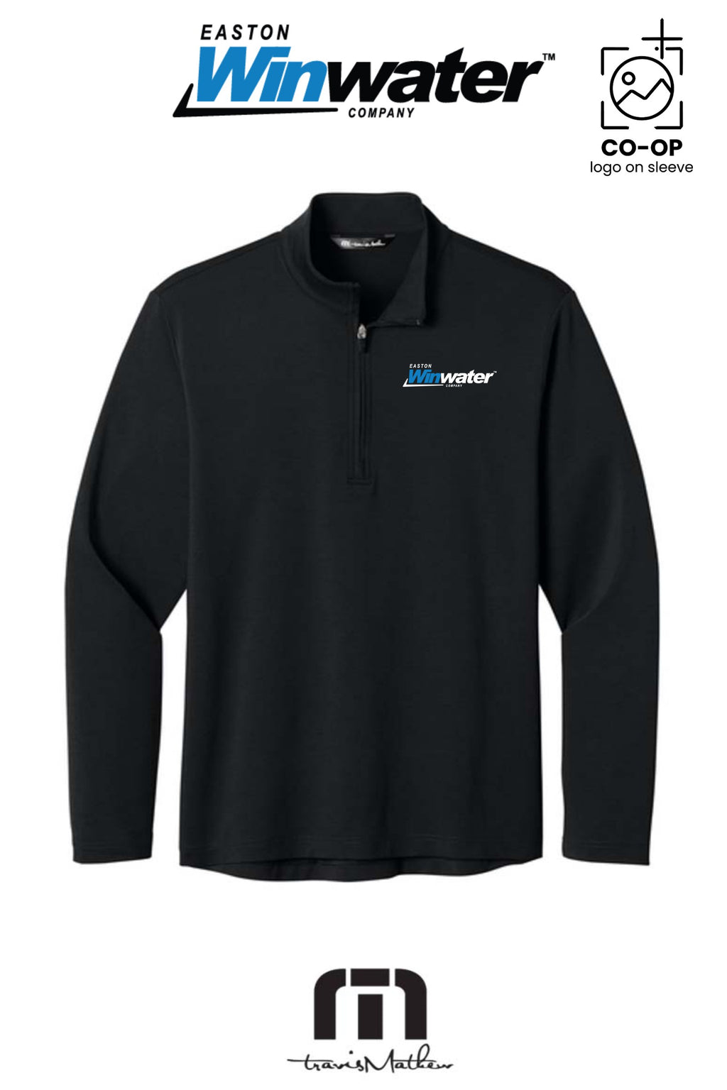 TravisMathew Men’s Onward 1/4-Zip - Easton Winwater