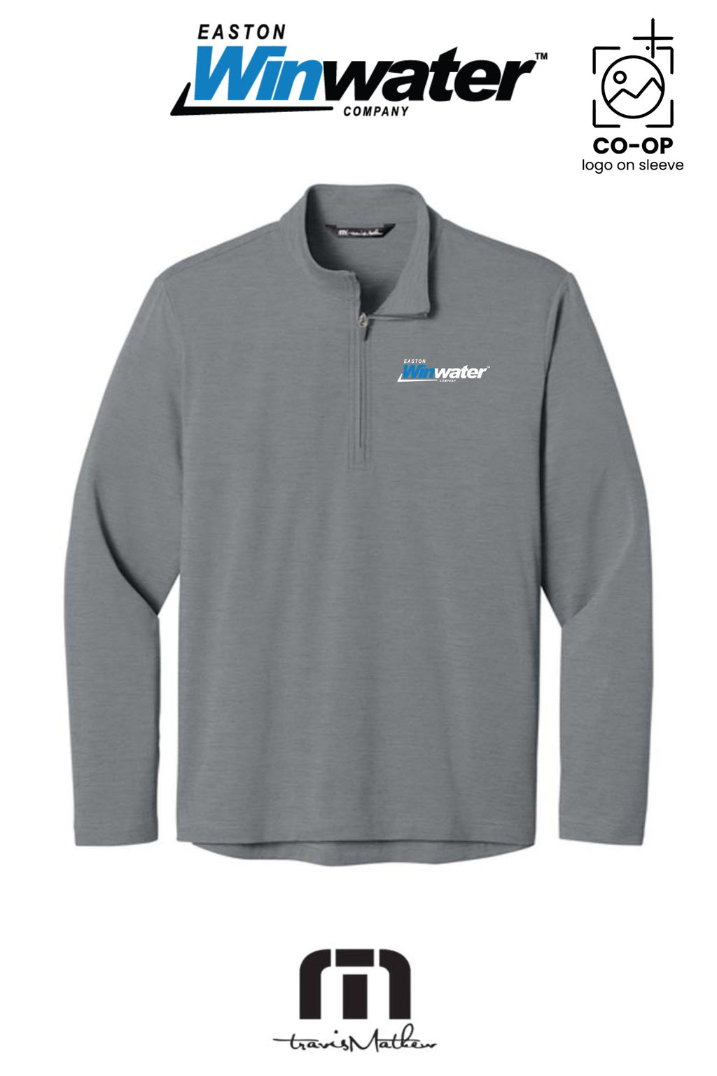 TravisMathew Men’s Onward 1/4-Zip - Easton Winwater