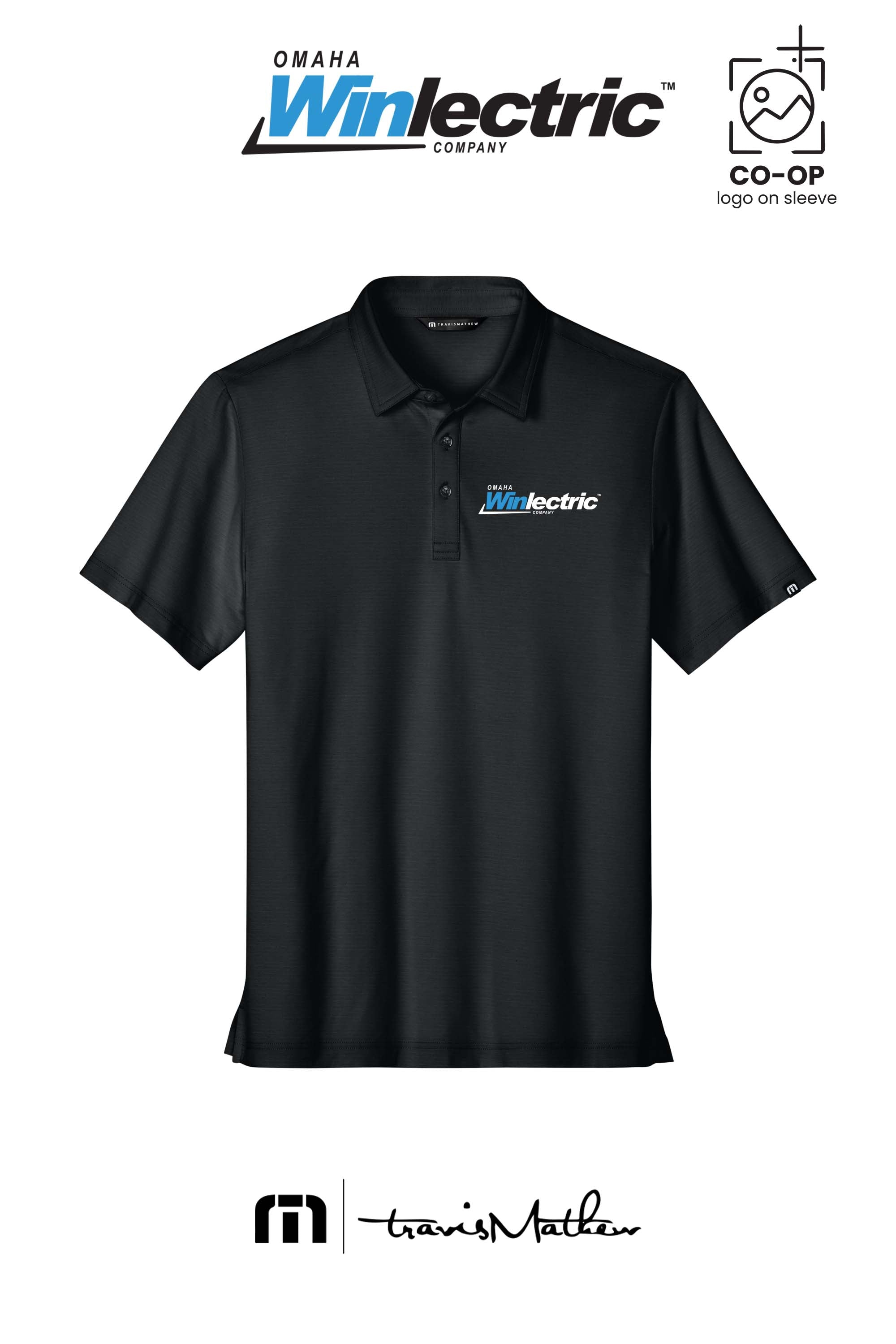 TravisMathew Crestview Polo - Omaha Winlectric