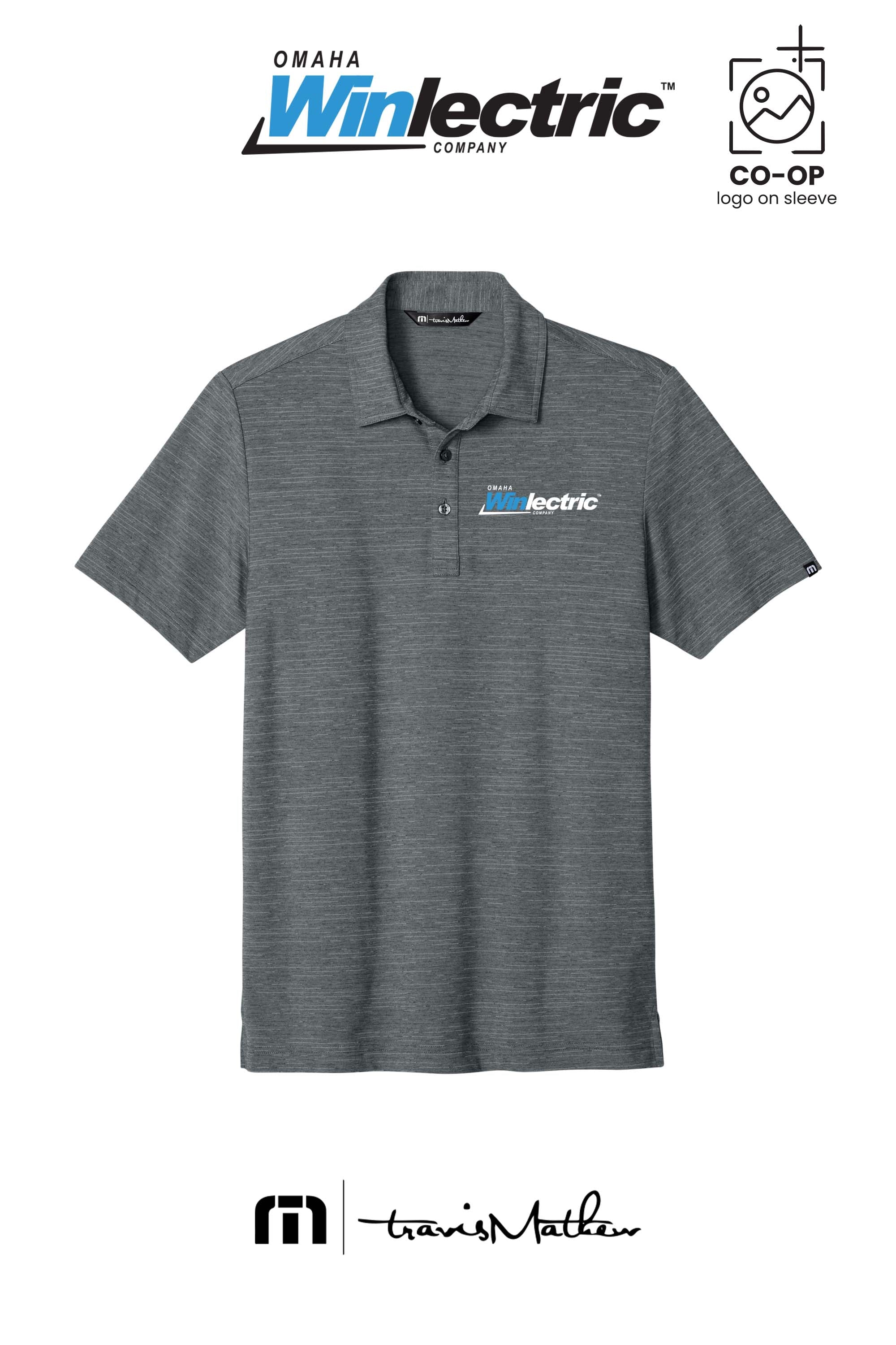 TravisMathew Crestview Polo - Omaha Winlectric