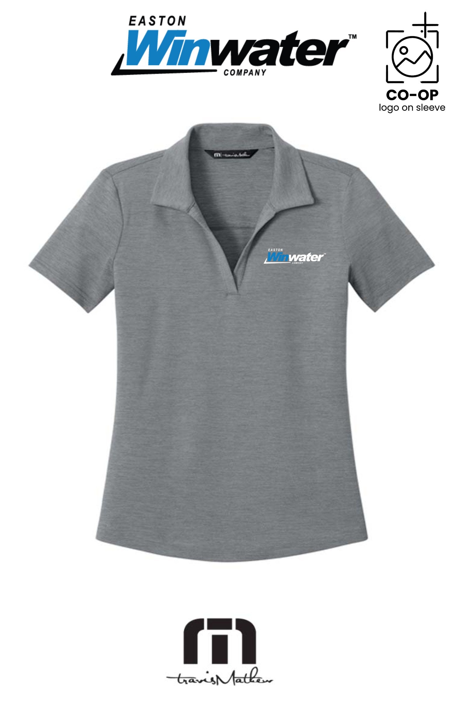 TravisMathew Women’s Onward Polo - Easton Winwater
