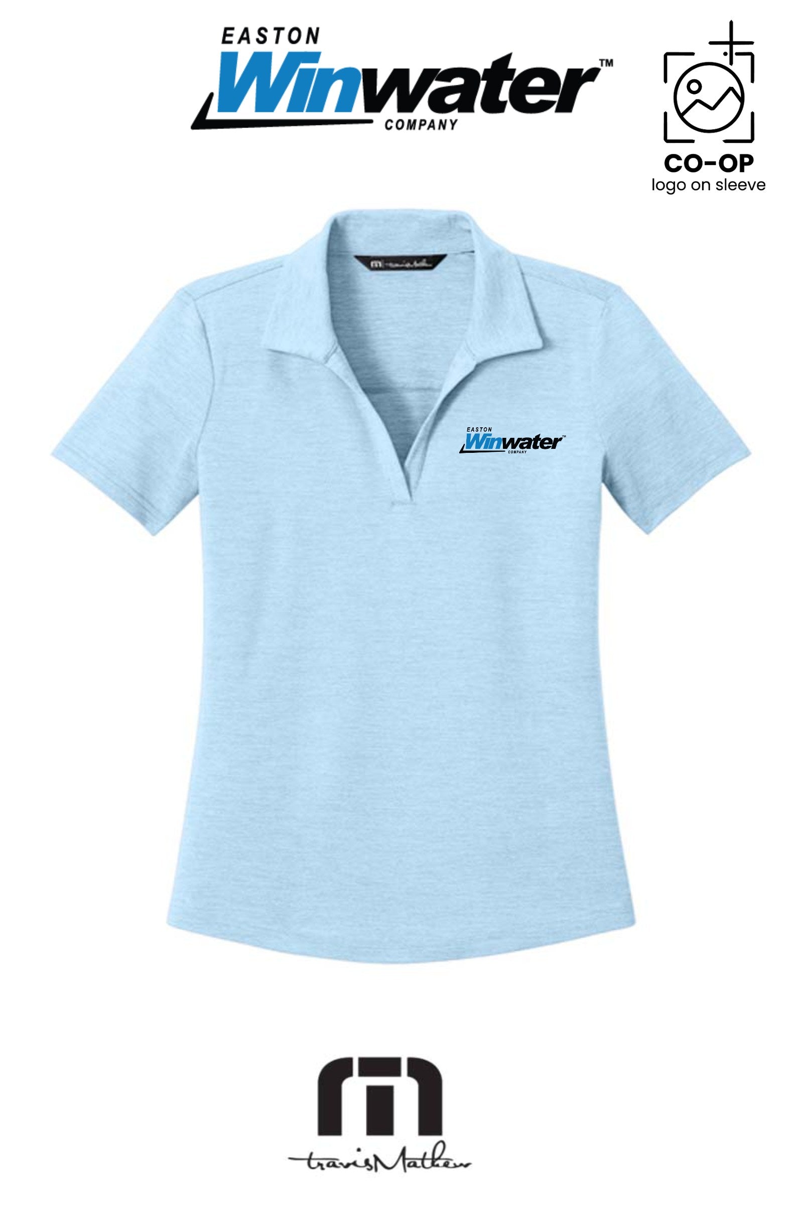 TravisMathew Women’s Onward Polo - Easton Winwater