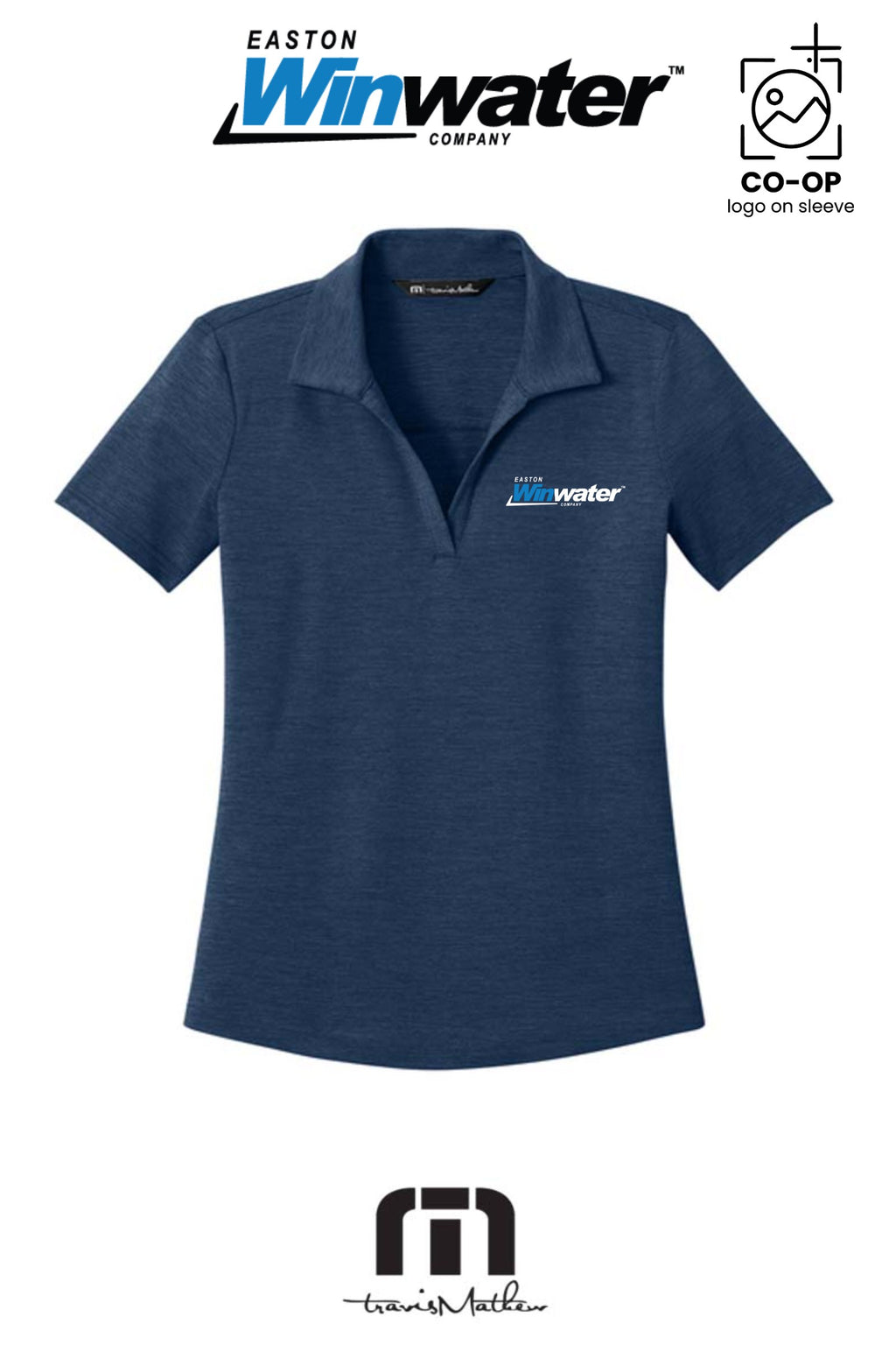 TravisMathew Women’s Onward Polo - Easton Winwater